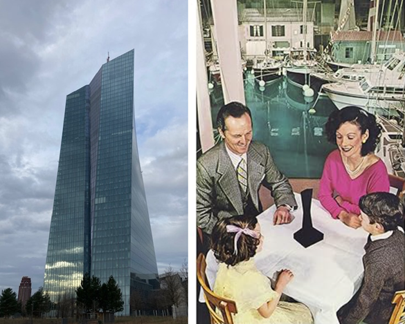 The ECB Building and its model (?) from Led Zeppelin's Presence The ECB Building and its model (?) from Led Zeppelin's Presence